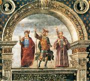 GHIRLANDAIO, Domenico, Decoration of the Sala del Gigli